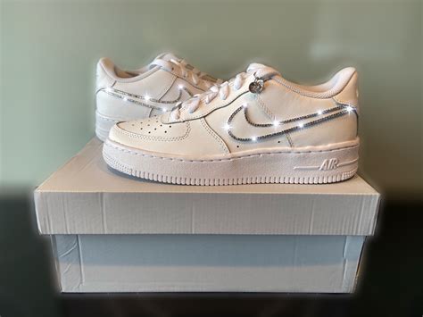 nike damen weiß glitzer|Nike – Air Force 1'07 – Sneaker in Glitzer.